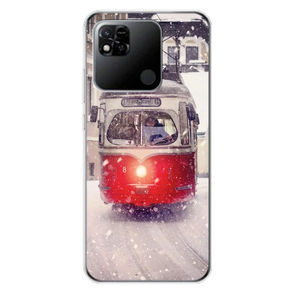 König Design Hülle Handy Schutz für Xiaomi Redmi 10A Case Cover Tasche Bumper Etuis TPU Neu (Xiaomi Redmi 10A)