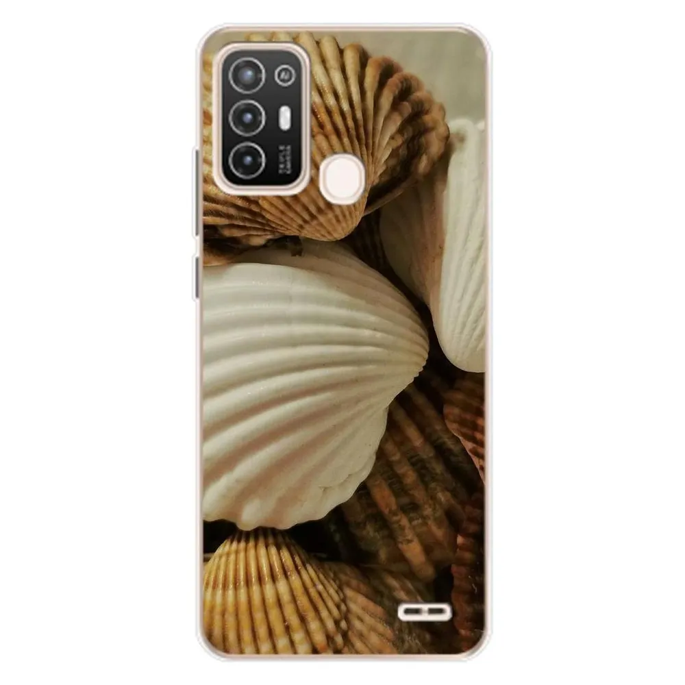 König Design Hülle Handy Schutz für ZTE Blade A52 Case Cover Tasche Bumper Etuis Backcover (ZTE Blade A52)
