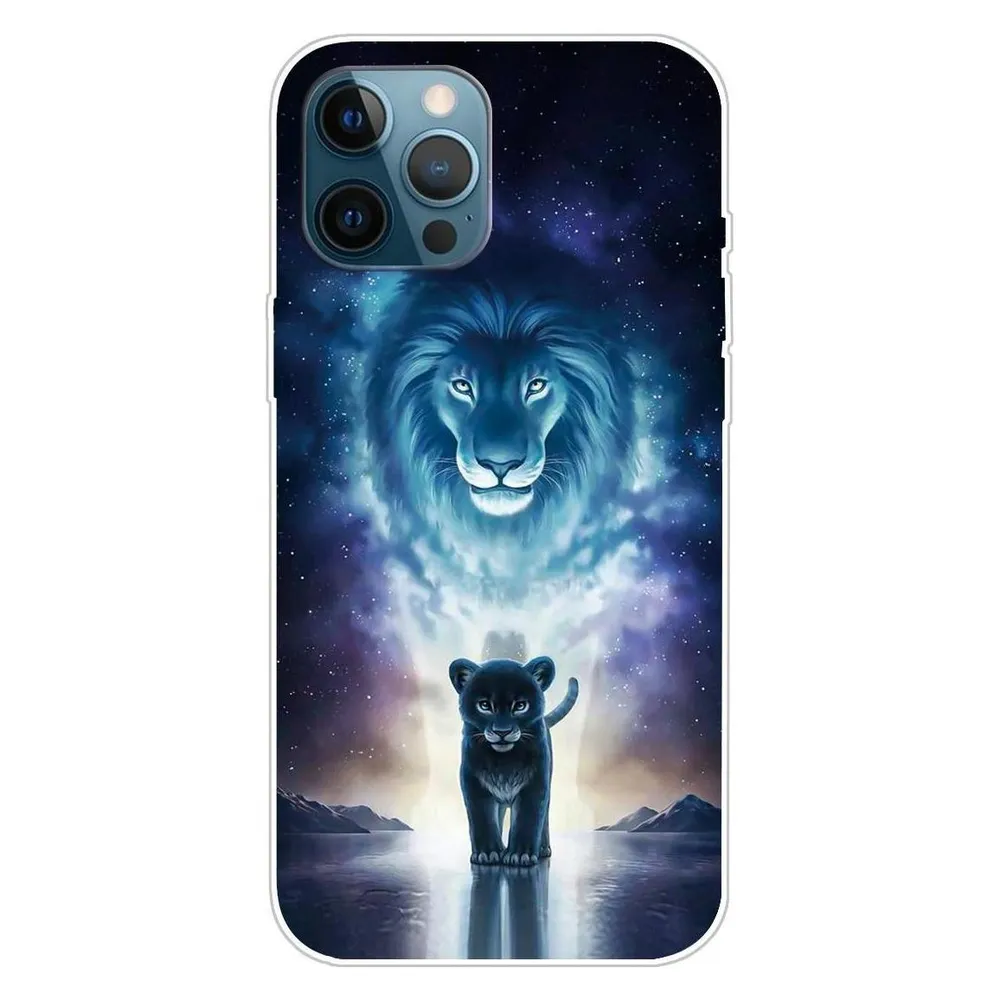 König Design Hülle Handy Schutz für Apple iPhone 13 Pro Max Case Cover Tasche Transparent Neu (Apple iPhone 13 Pro Max)