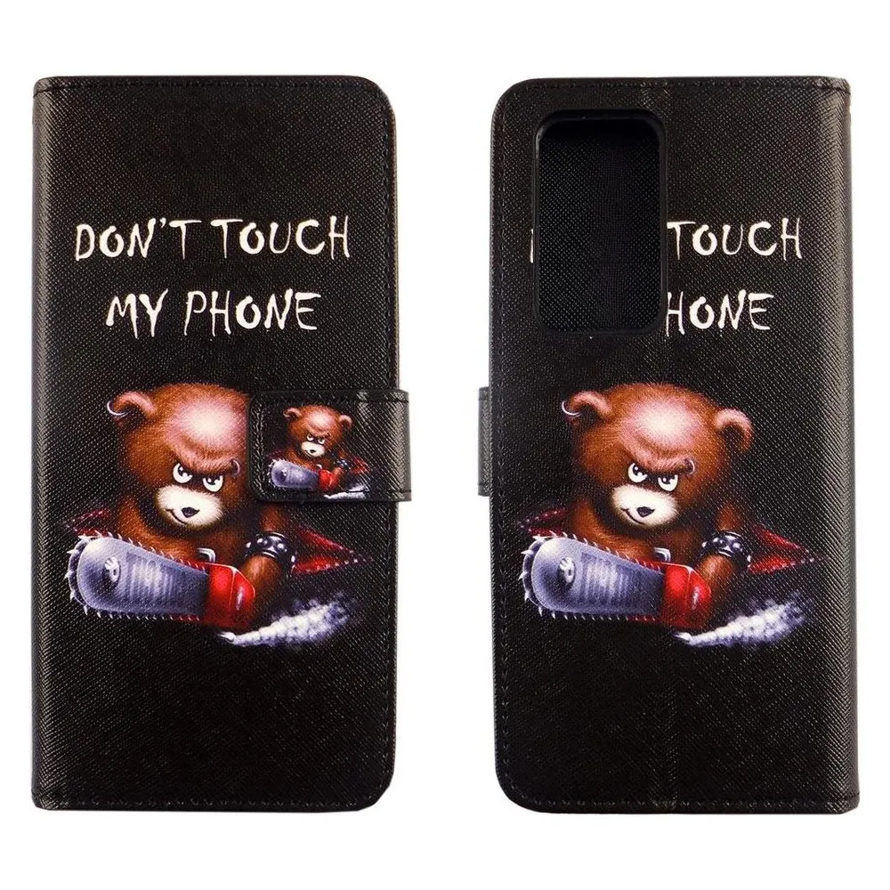 König Design Hülle Handy Schutz für Huawei P40 Pro Case Cover Tasche Wallet Etui Handyhülle (Huawei P40 Pro)