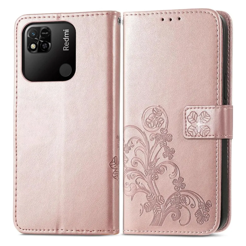 König Design Hülle Handy Schutz für Xiaomi Redmi 10A Case Cover Bumper Kartenfach Etuis Neu (Xiaomi Redmi 10A, Xiaomi Redmi 9C)
