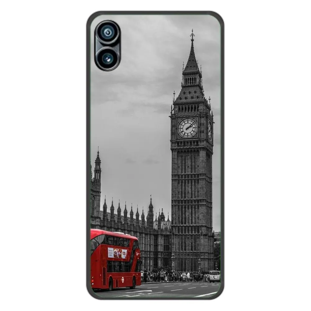 König Design Hülle Handy Schutz für Nothing Phone 1 Case Cover Tasche Bumper Etuis TPU Neu (Nothing Phone (1))