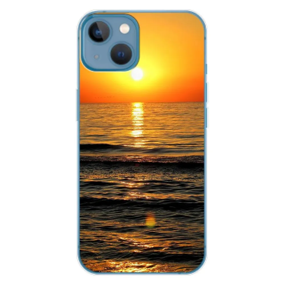 König Design Hülle Handy Schutz für Apple iPhone 14 Case Cover Tasche Bumper Etuis TPU Neu (Apple iPhone 14)