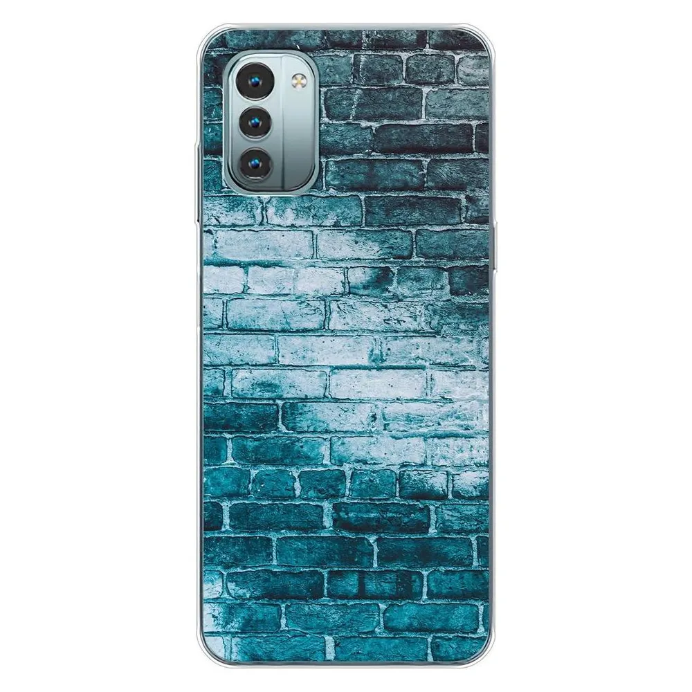König Design Hülle Handy Schutz für Nokia G11 Case Cover Tasche Bumper Etuis Backcover TPU (Nokia G11)