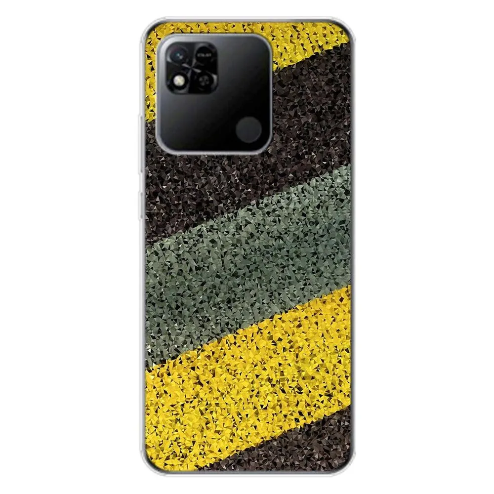 König Design Hülle Handy Schutz für Xiaomi Redmi 10A Case Cover Tasche Bumper Etuis TPU Neu (Xiaomi Redmi 10A)