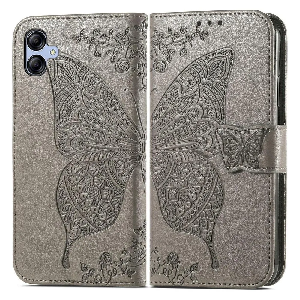 König Design Hülle Handy Schutz für Samsung Galaxy A04e F04 M04 Case Cover Tasche Wallet Etui (Samsung Galaxy A04e)