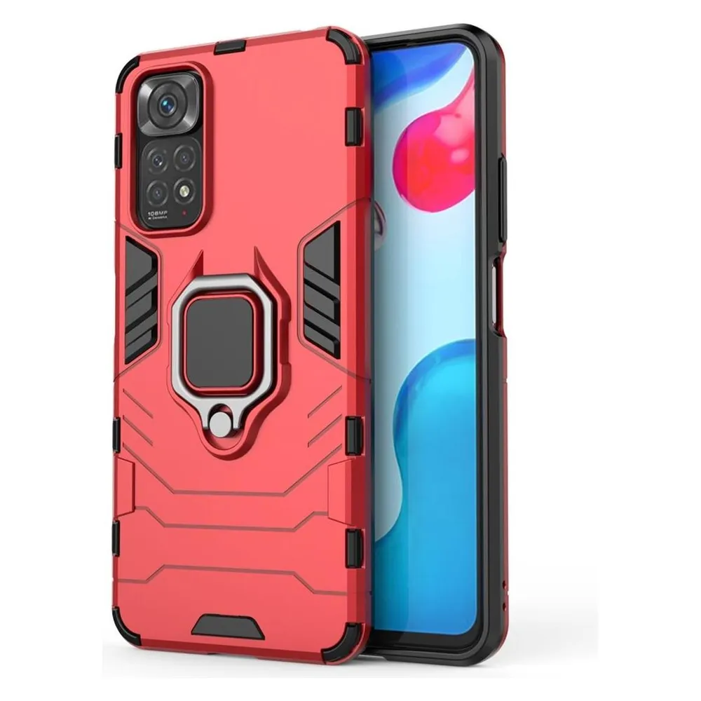 König Design Hülle Handy Schutz für Xiaomi Redmi Note 11 Case Cover Bumper Etuis Halter Neu (Xiaomi Redmi Note 11)