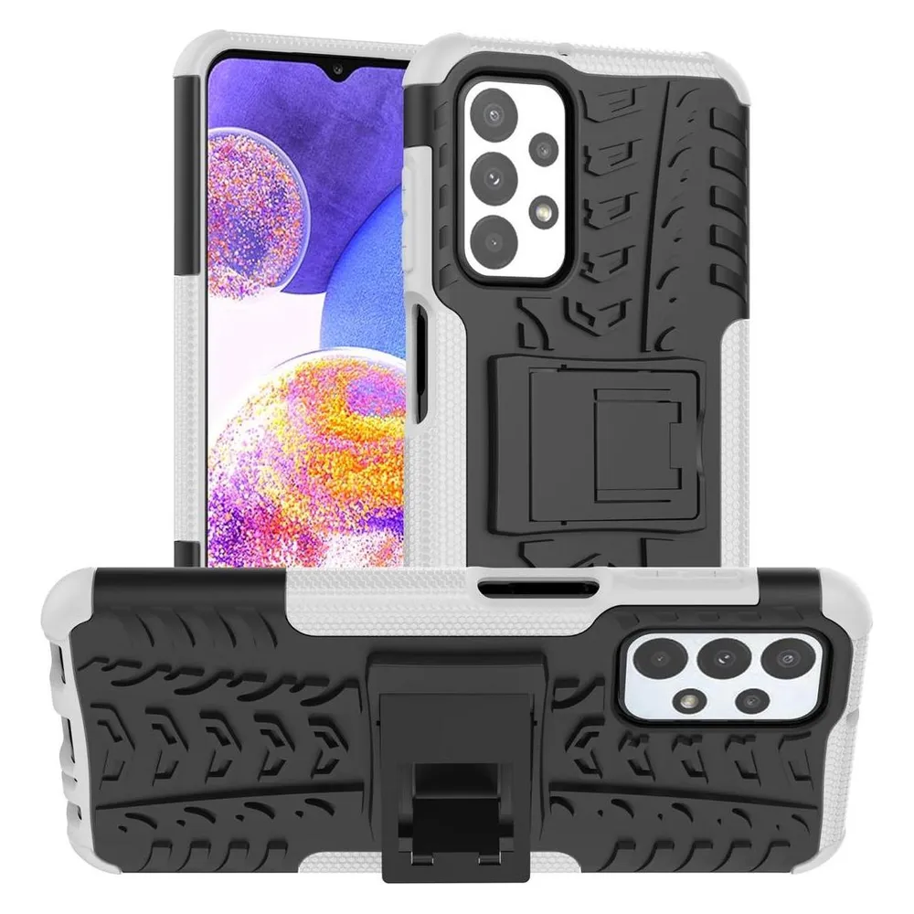 König Design Hülle Handy Schutz für Samsung Galaxy A23 Case Cover Bumper Etuis Halter Tasche (Samsung Galaxy A23)