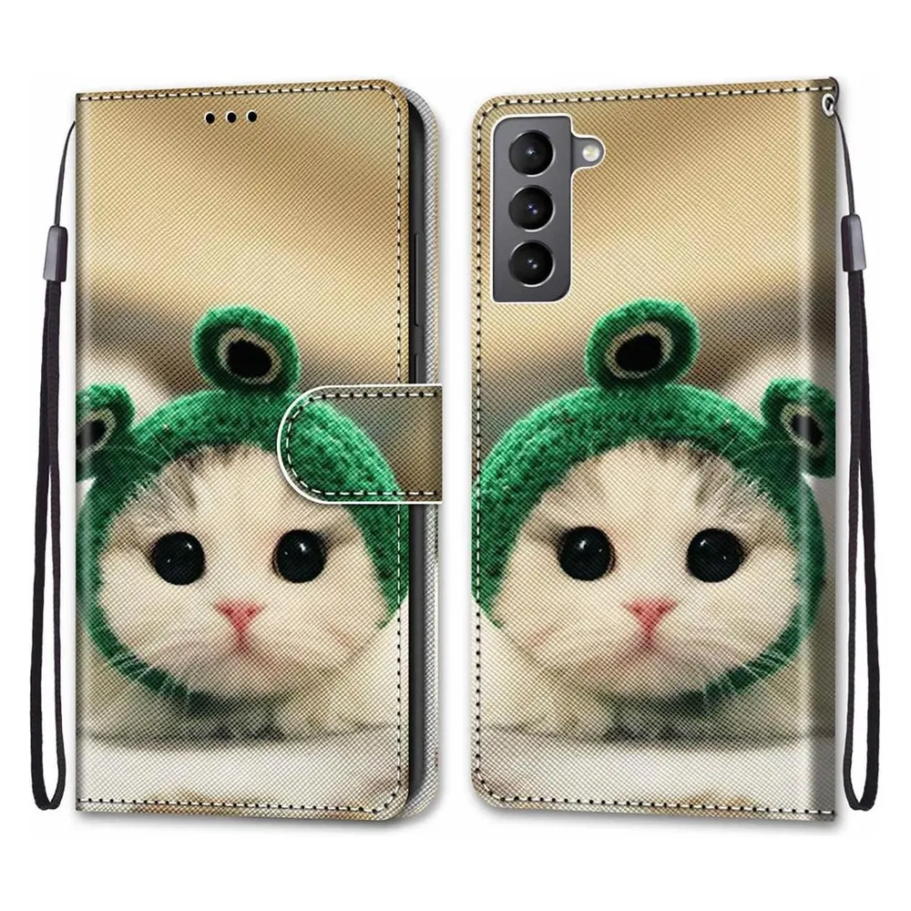 König Design Hülle Handy Schutz für Samsung Galaxy S22 5G Case Flip Cover Tasche Etui Bumper (Samsung Galaxy S22 5G)