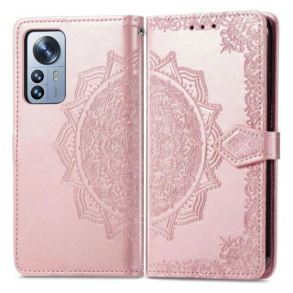 König Design Hülle Handy Schutz für Xiaomi Mi 12 Pro Case Flip Cover Tasche Etuis Bumper Neu (Xiaomi 12 Pro)