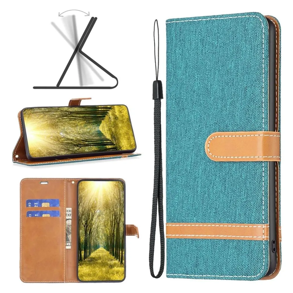 König Design Hülle Handy Schutz für Xiaomi 12 Lite Case Cover Bumper Kartenfach Etuis Schale (Xiaomi 12 Lite)