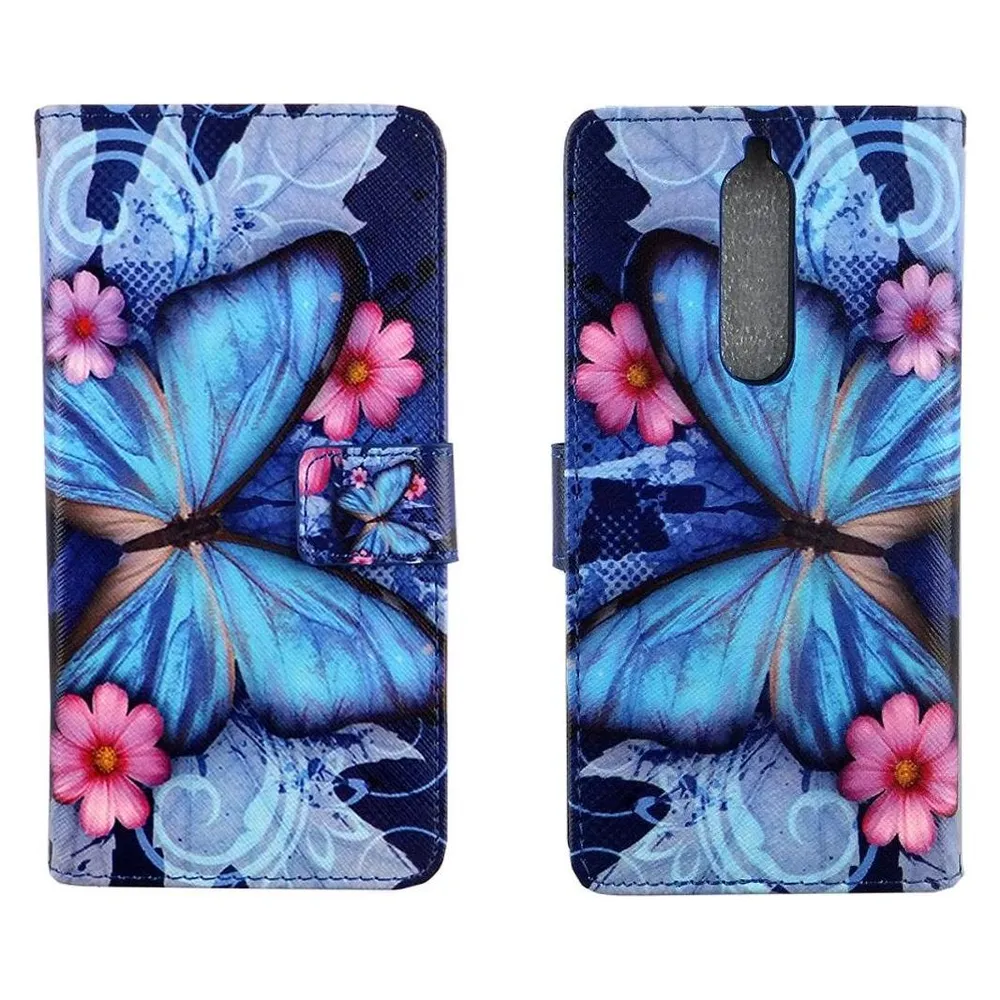 König Design Hülle Handy Schutz für Nokia 5.1 Case Cover Tasche Wallet Etui Handyhülle Bumper (Nokia 5.1)