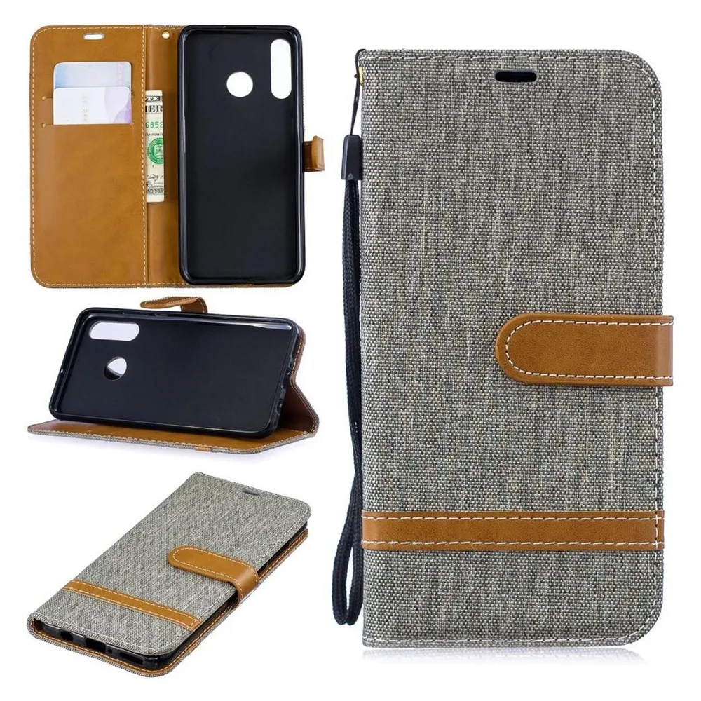 König Design Hülle Handy Schutz für Huawei P30 Lite Case Cover Tasche Wallet Etui Handyhülle (Huawei P30 Lite)