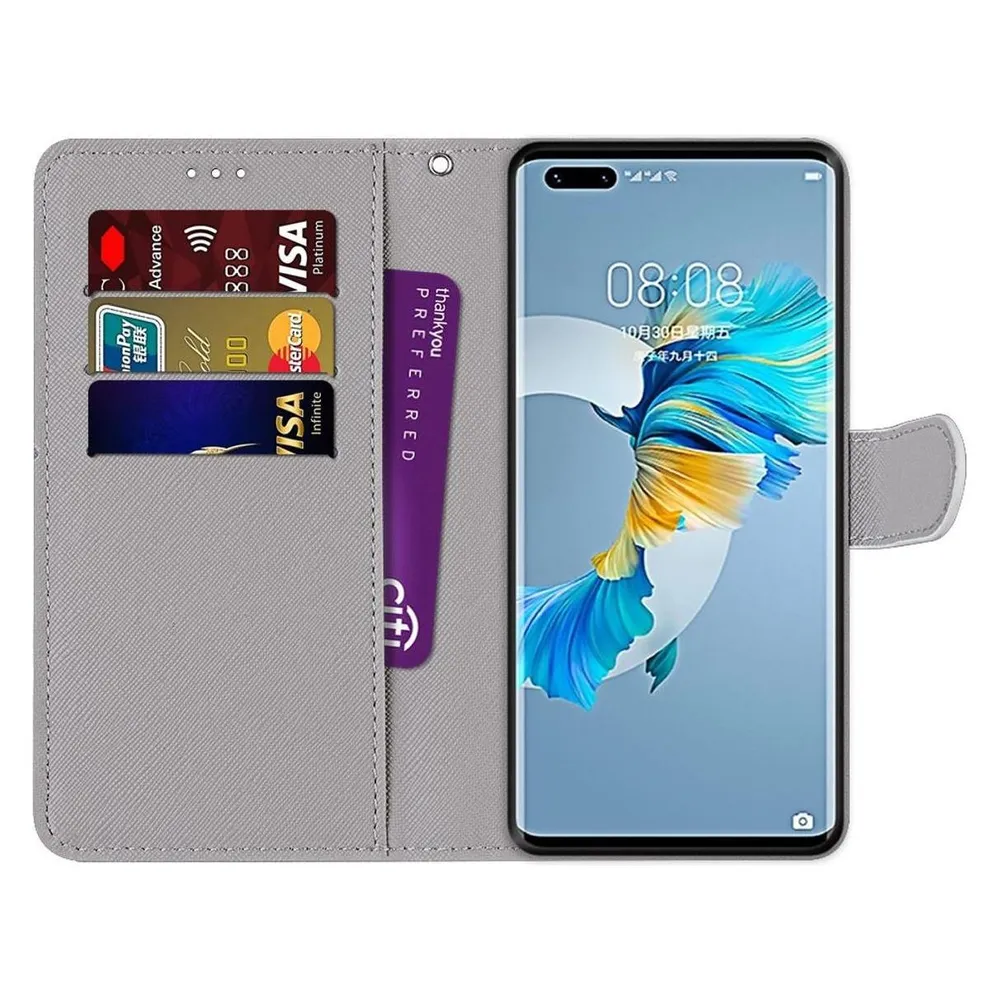 König Design Hülle Handy Schutz für Huawei Mate 40 Pro Case Flip Cover Tasche Etuis Bumper (Huawei Mate 40 Pro)