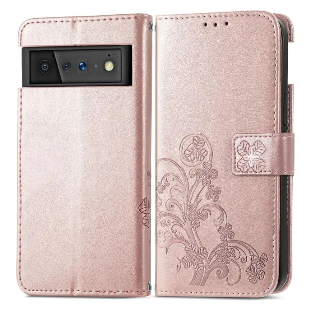 König Design Hülle Handy Schutz für Google Pixel 6 Pro Case Flip Cover Tasche Etuis Bumper (Google Pixel 6 Pro)
