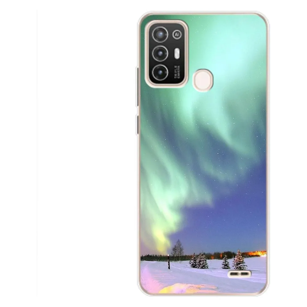 König Design Hülle Handy Schutz für ZTE Blade A52 Case Cover Tasche Bumper Etuis Backcover (ZTE Blade A52)