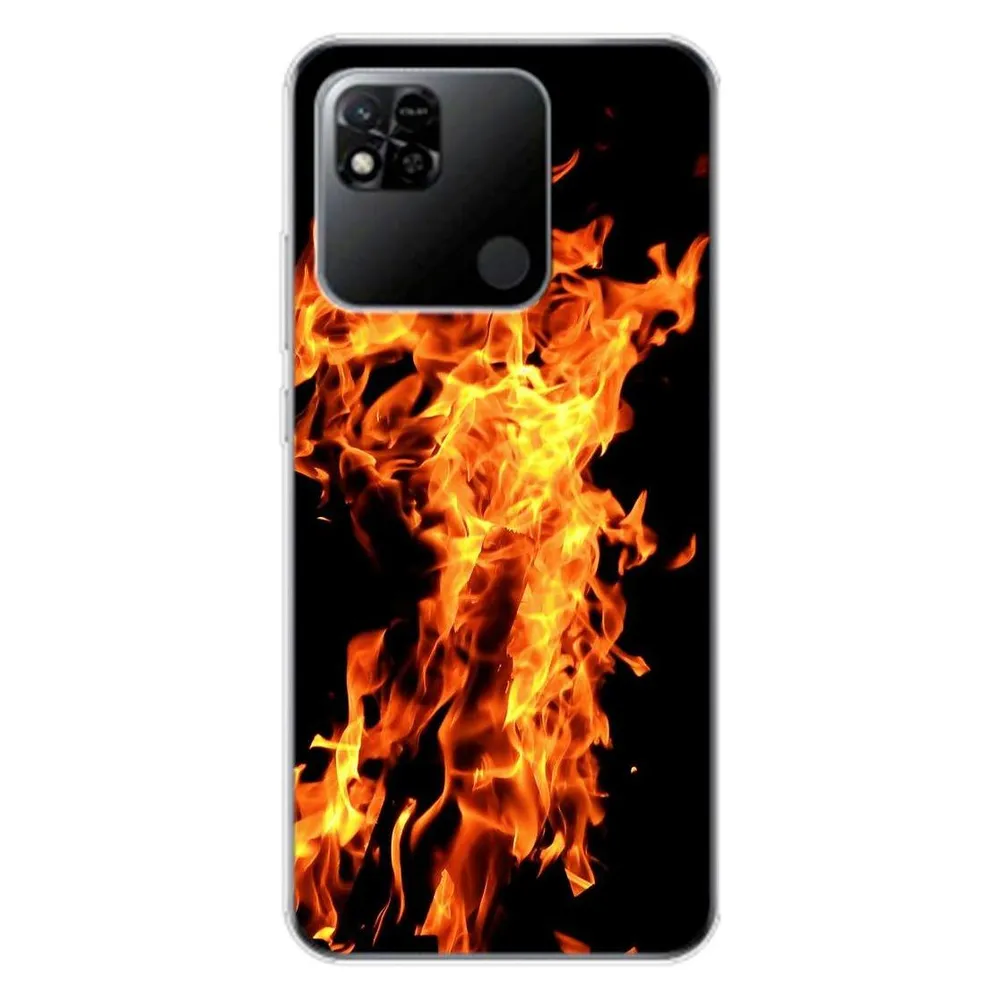 König Design Hülle Handy Schutz für Xiaomi Redmi 10A Case Cover Tasche Bumper Etuis TPU Neu (Xiaomi Redmi 10A)