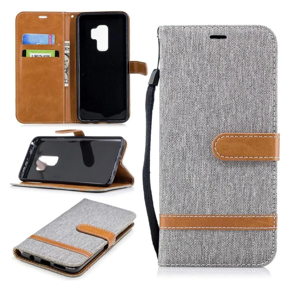 König Design Hülle Handy Schutz für Samsung Galaxy S9 Plus Case Cover Tasche Wallet Etui Neu (Samsung Galaxy S9+)