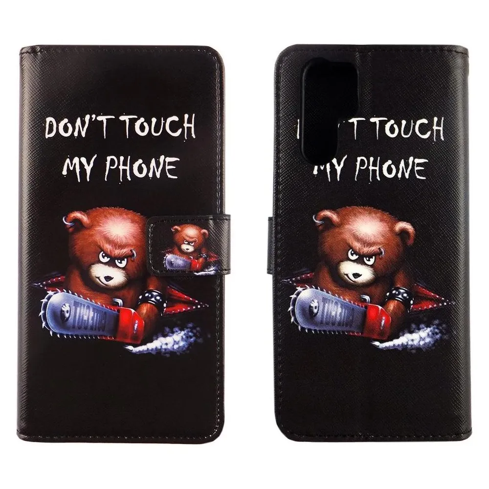 König Design Hülle Handy Schutz für Huawei P30 Pro Case Cover Tasche Wallet Etui Handyhülle (Huawei P30 Pro)