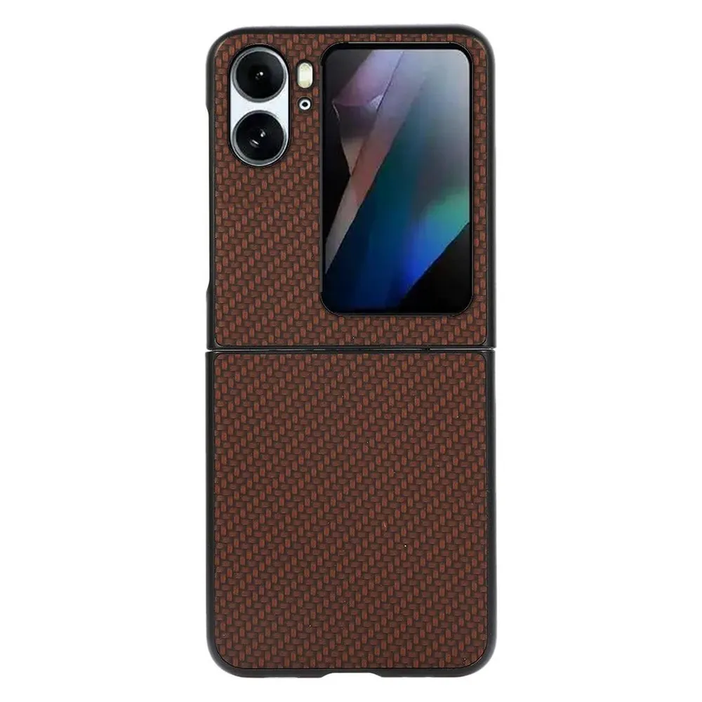 König Design Hülle Handy Schutz für OPPO Find N2 Case Cover Flip Tasche Etui Bumper Schale (Oppo Find N2 Flip)