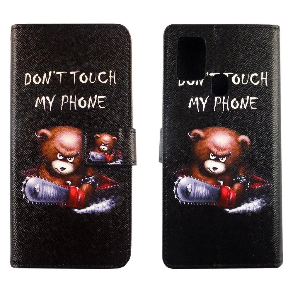 König Design Hülle Handy Schutz für Samsung Galaxy A21s Case Cover Tasche Wallet Etui Bumper (Samsung Galaxy A21s)