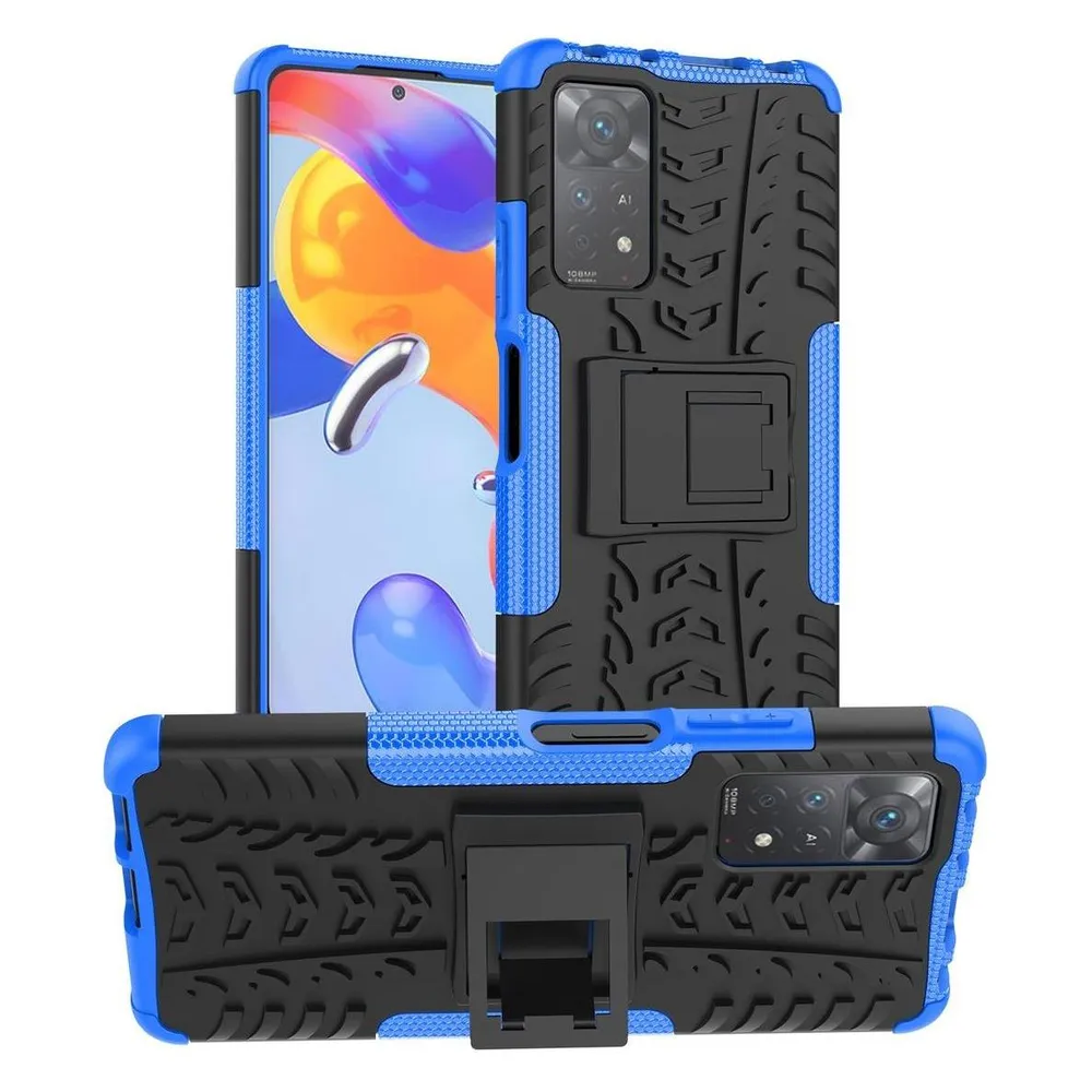 König Design Hülle Handy Schutz für Xiaomi Redmi Note 11 Pro Case Cover Bumper Etuis Halter (Xiaomi Redmi Note 11 Pro 5G)