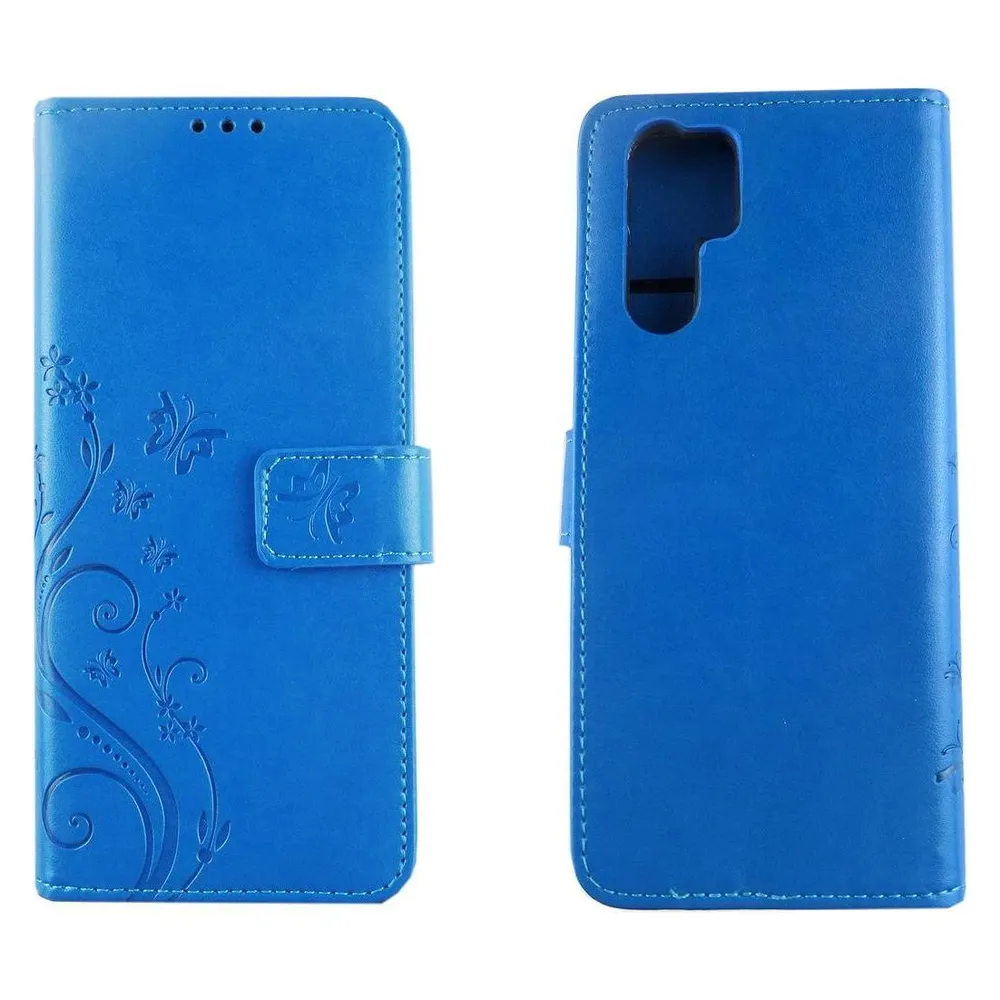 König Design Hülle Handy Schutz für Huawei P30 Pro Case Cover Tasche Wallet Etui Handyhülle (Huawei P30 Pro)