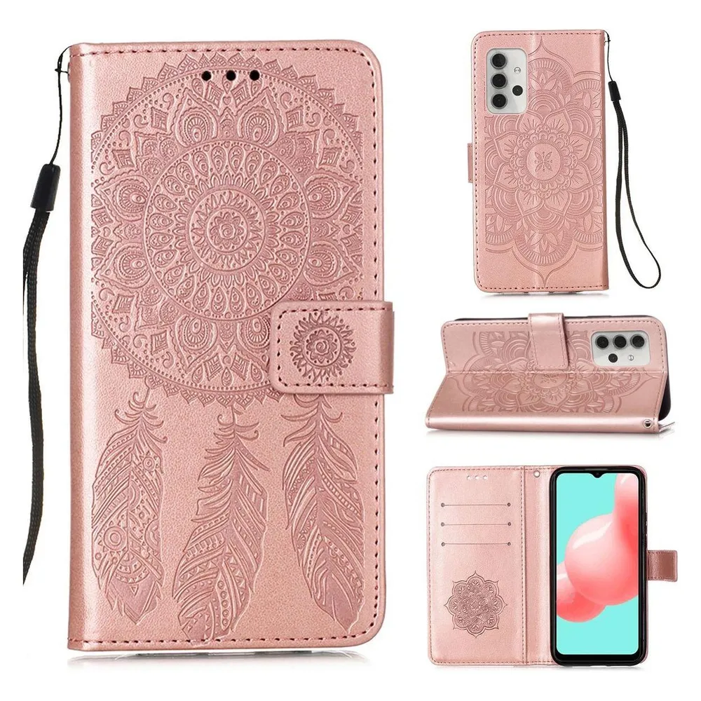 König Design Hülle Handy Schutz für Samsung Galaxy A32 5G Case Cover Tasche Etui Bumper Rosa (Samsung Galaxy A32 5G)