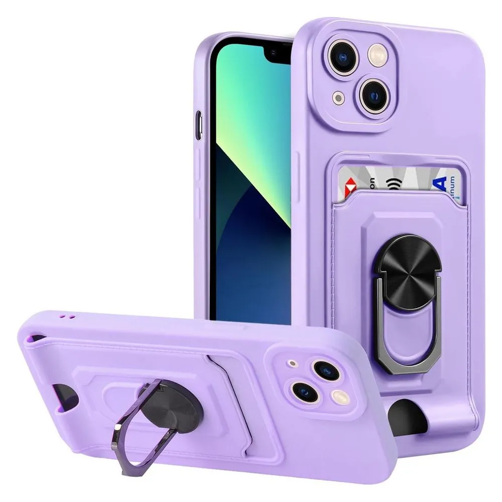 König Design Hülle Handy Schutz für Apple iPhone 14 Serie Case Cover Tasche Etuis Kartenfach (Apple iPhone 14 Plus)