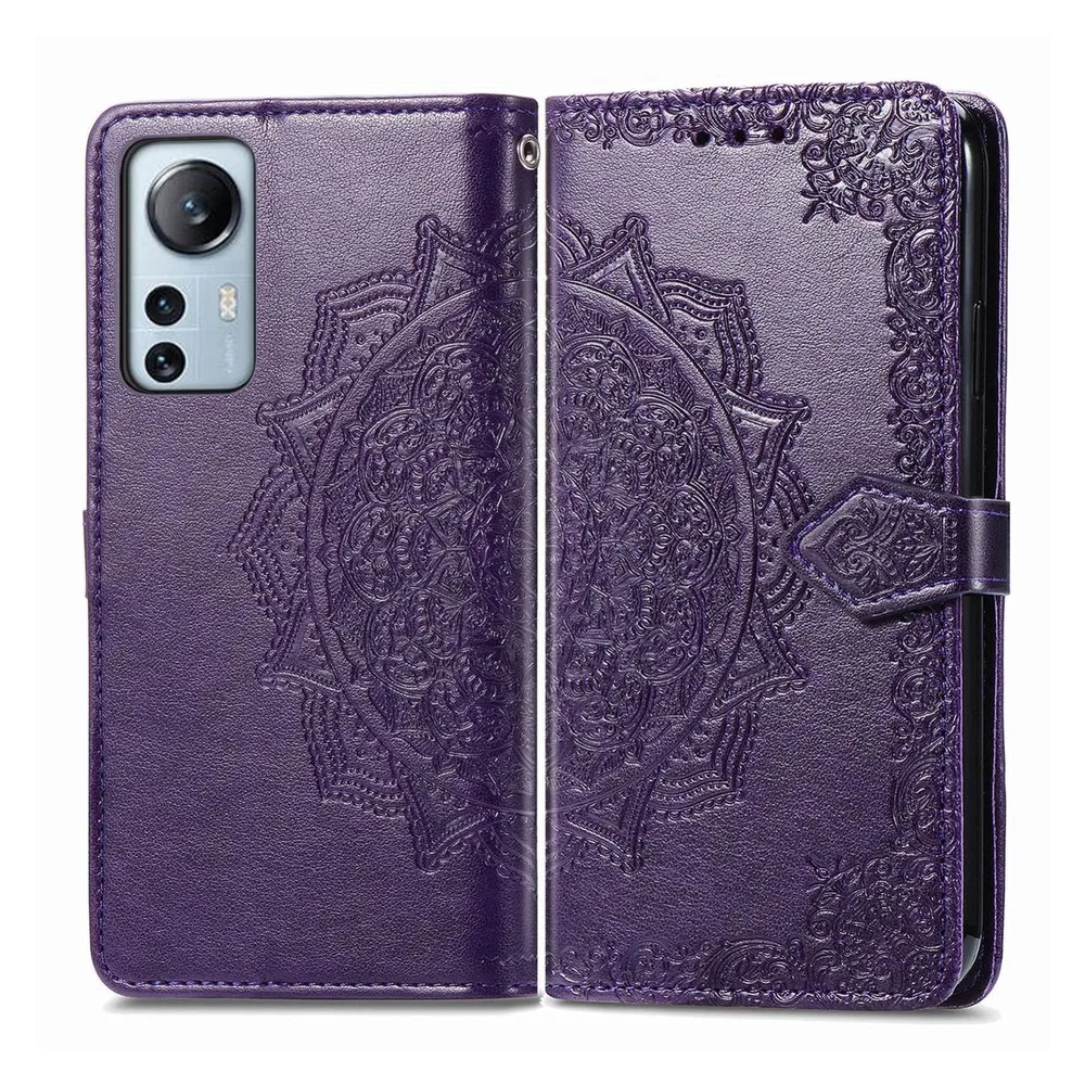 König Design Hülle Handy Schutz für Xiaomi 12 Lite Case Cover Bumper Kartenfach Etuis Schale (Xiaomi 12 Lite)