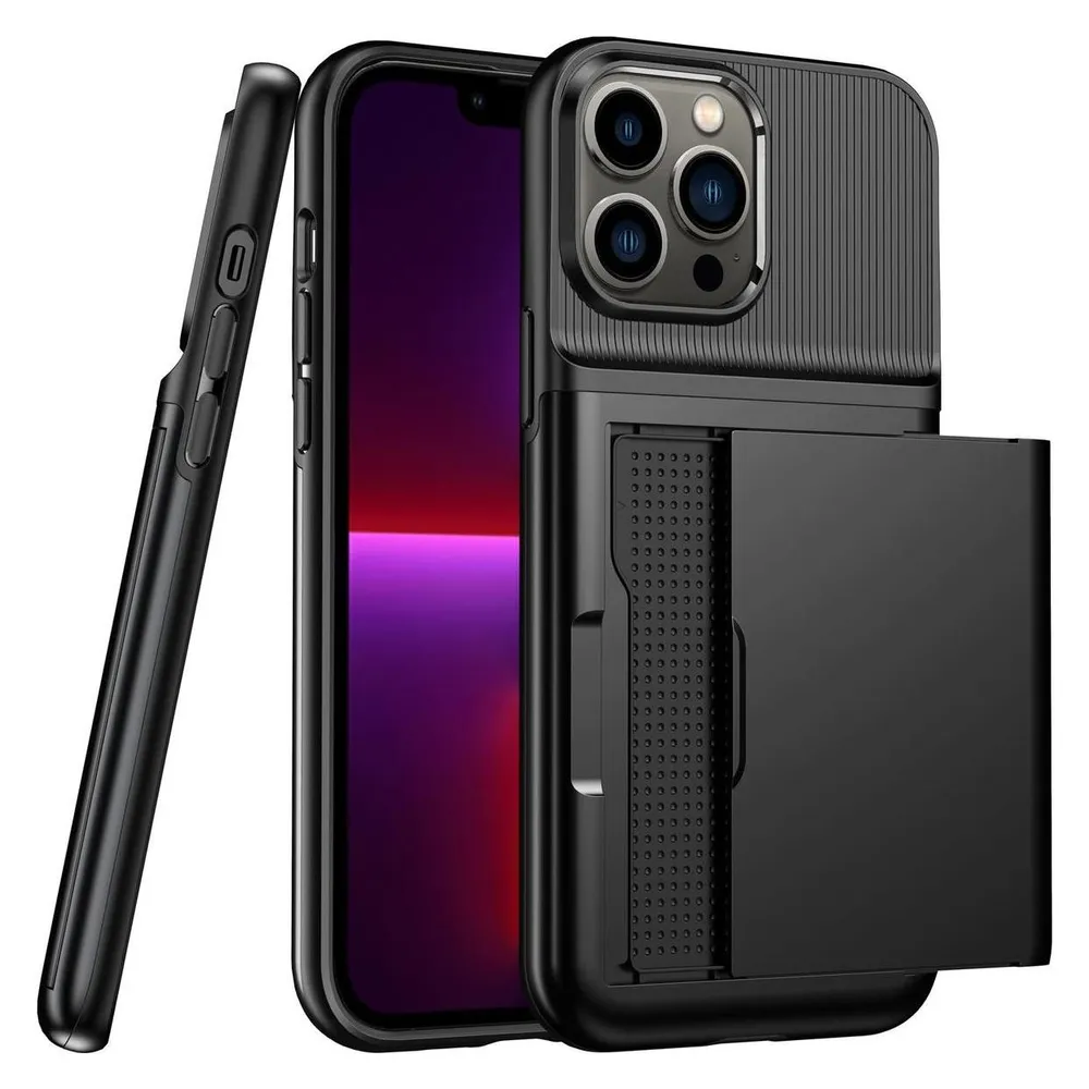 König Design Hülle Handy Schutz für Apple iPhone 13 Pro Case Cover Tasche Etuis Bumper Wallet (Apple iPhone 13 Pro)