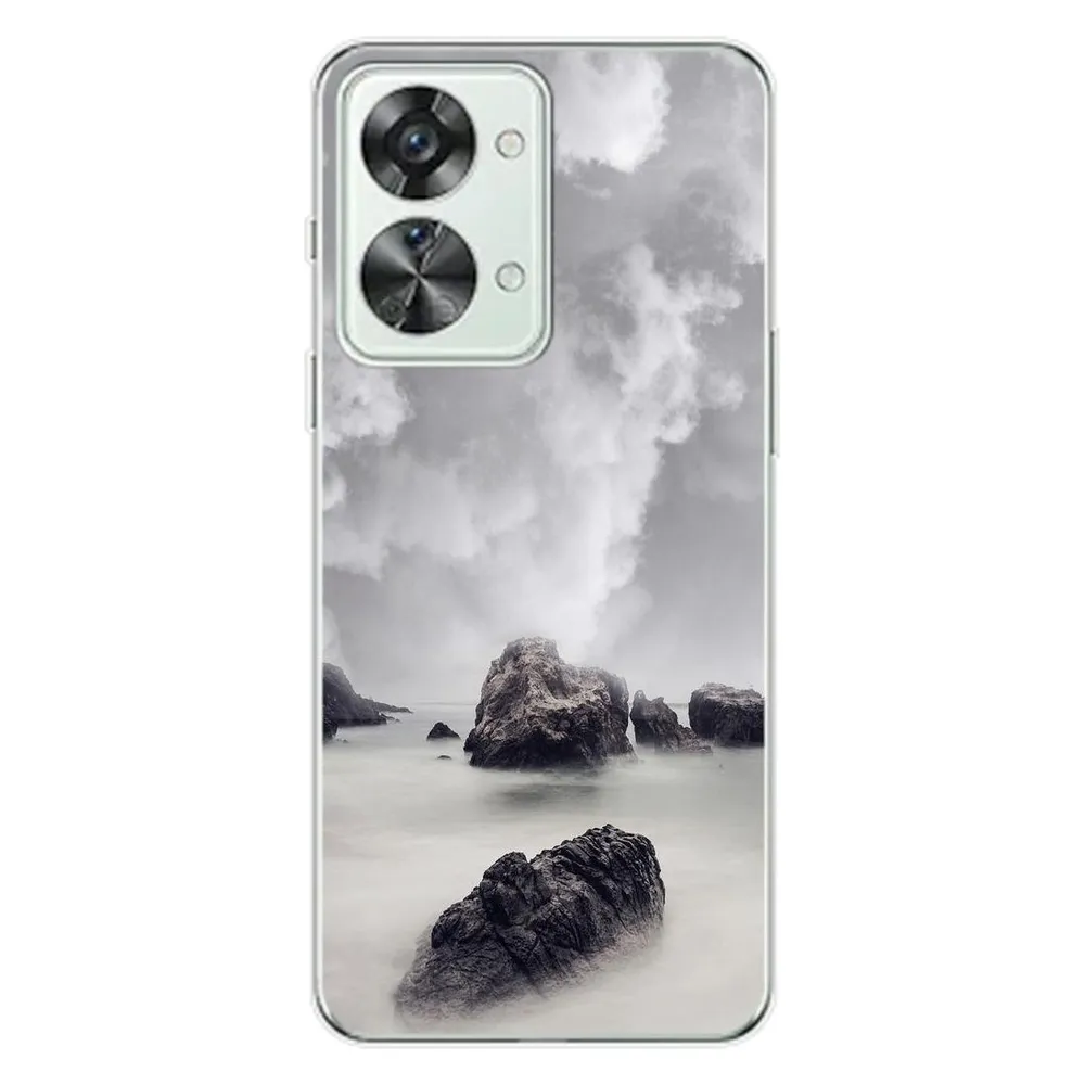 König Design Hülle Handy Schutz für OnePlus Nord 2T Case Cover Tasche Bumper Etuis TPU Neu (OnePlus Nord 2T)