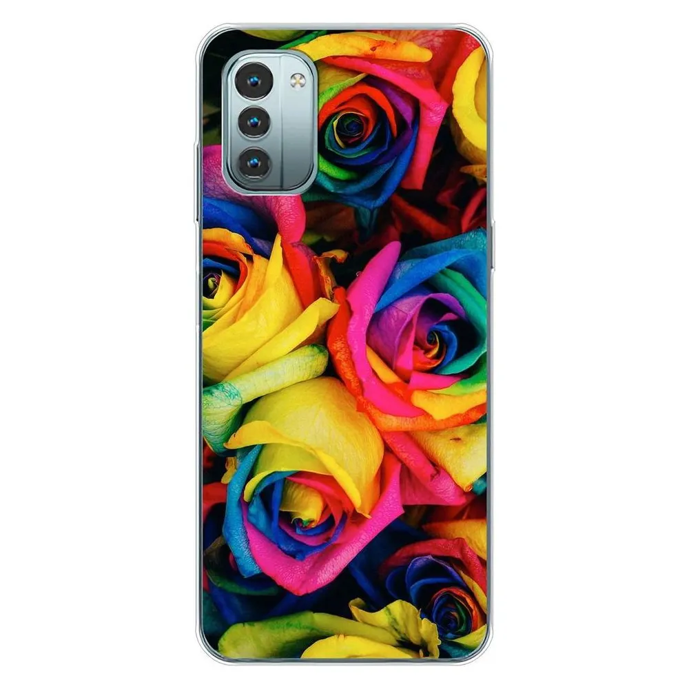 König Design Hülle Handy Schutz für Nokia G11 Case Cover Tasche Bumper Etuis Backcover TPU (Nokia G11)