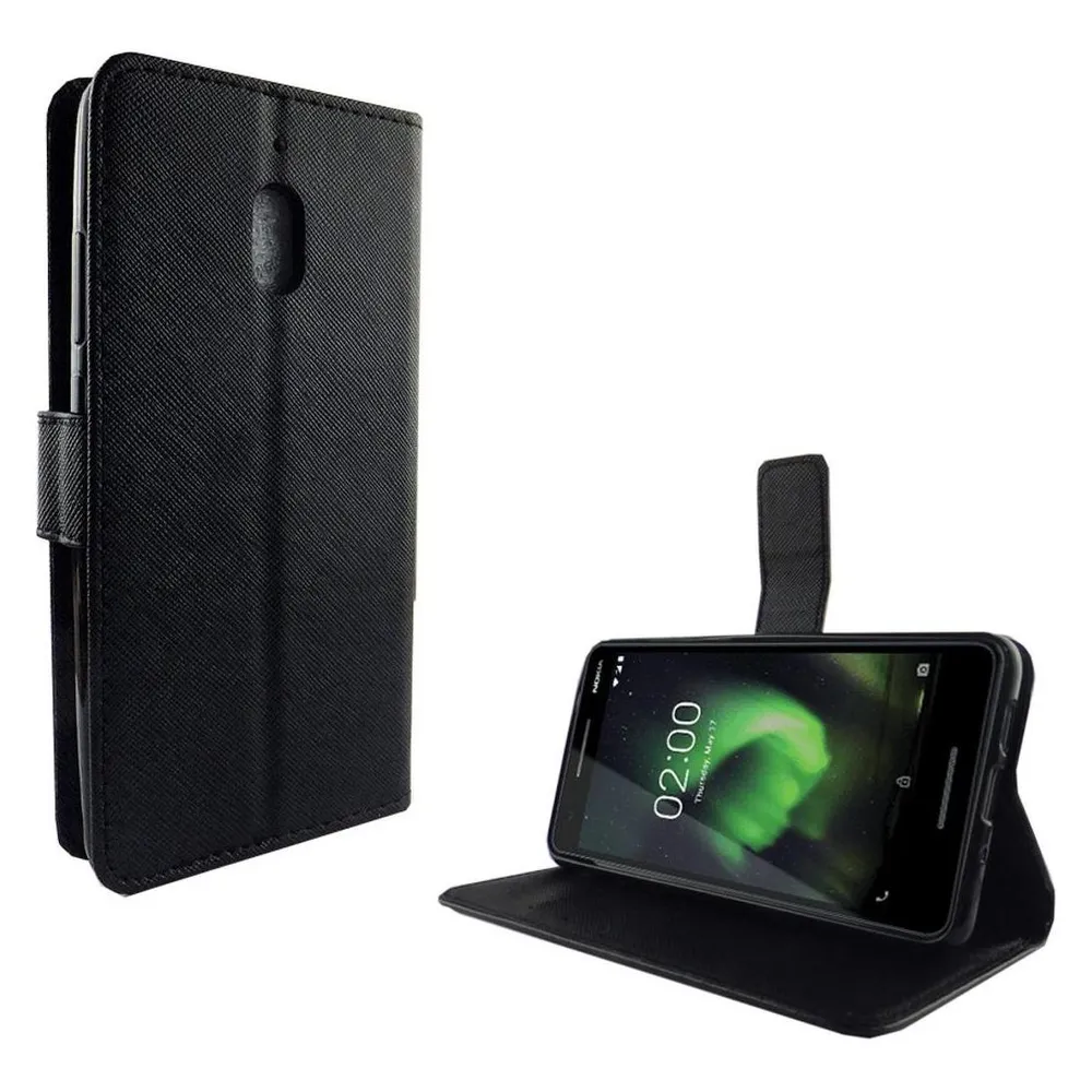 König Design Hülle Handy Schutz für Nokia 2.1 Case Cover Tasche Wallet Etui Handyhülle Bumper (Nokia 2.1)