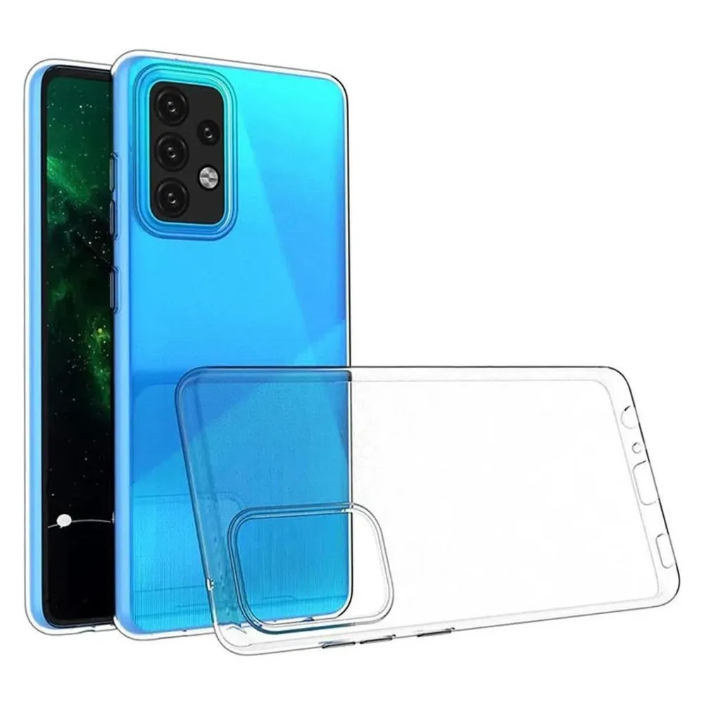 König Design Hülle Handy Schutz Back Case Cover Tasche Etuis Schale Bumper Transparent 0,5 mm (Samsung Galaxy A52, Samsung Galaxy A52s 5G)