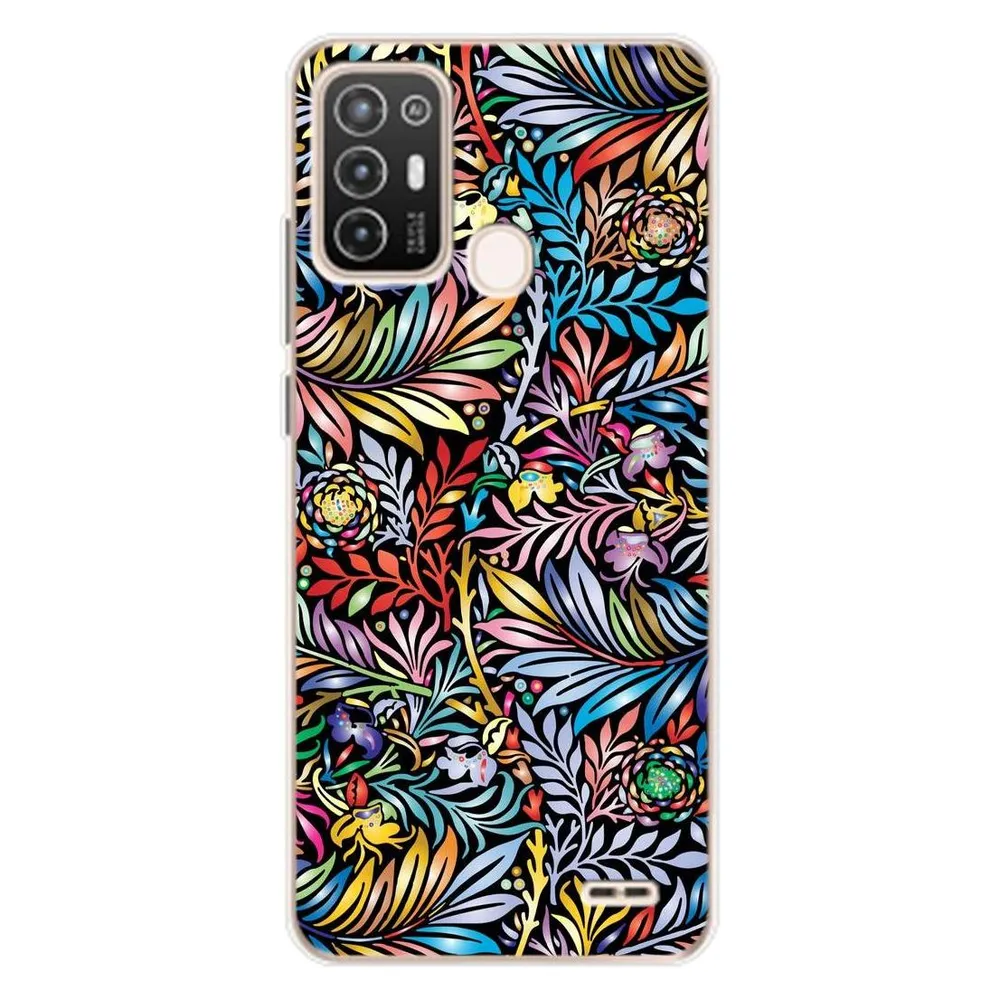 König Design Hülle Handy Schutz für ZTE Blade A52 Case Cover Tasche Bumper Etuis Backcover (ZTE Blade A52)
