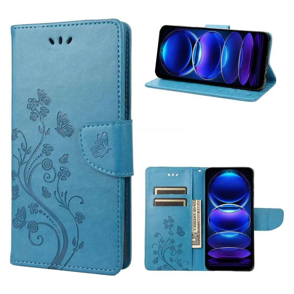 König Design Hülle Handy Schutz für Xiaomi Redmi Note 12 Pro 5G Case Cover Tasche Wallet Etui (Xiaomi Redmi Note 12 Pro 5G)