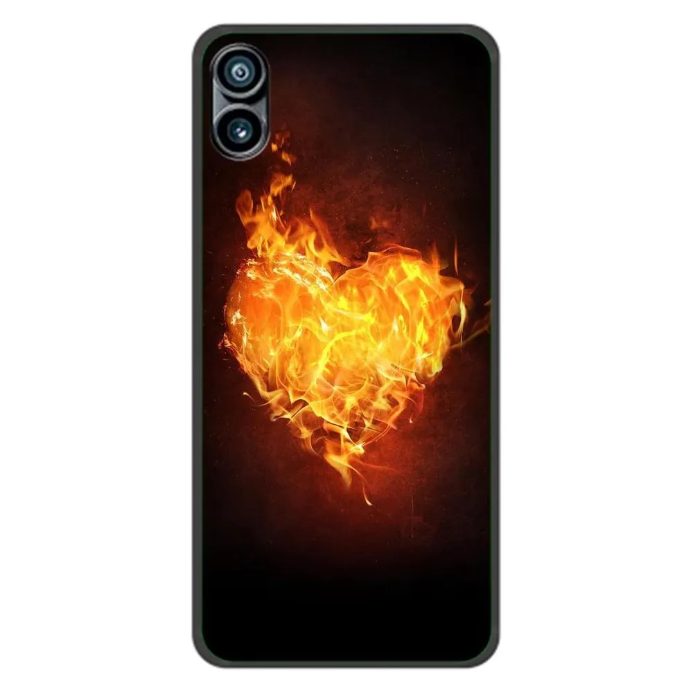 König Design Hülle Handy Schutz für Nothing Phone 1 Case Cover Tasche Bumper Etuis TPU Neu (Nothing Phone (1))