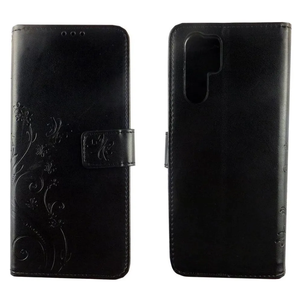 König Design Hülle Handy Schutz für Huawei P30 Pro Case Cover Tasche Wallet Etui Handyhülle (Huawei P30 Pro)