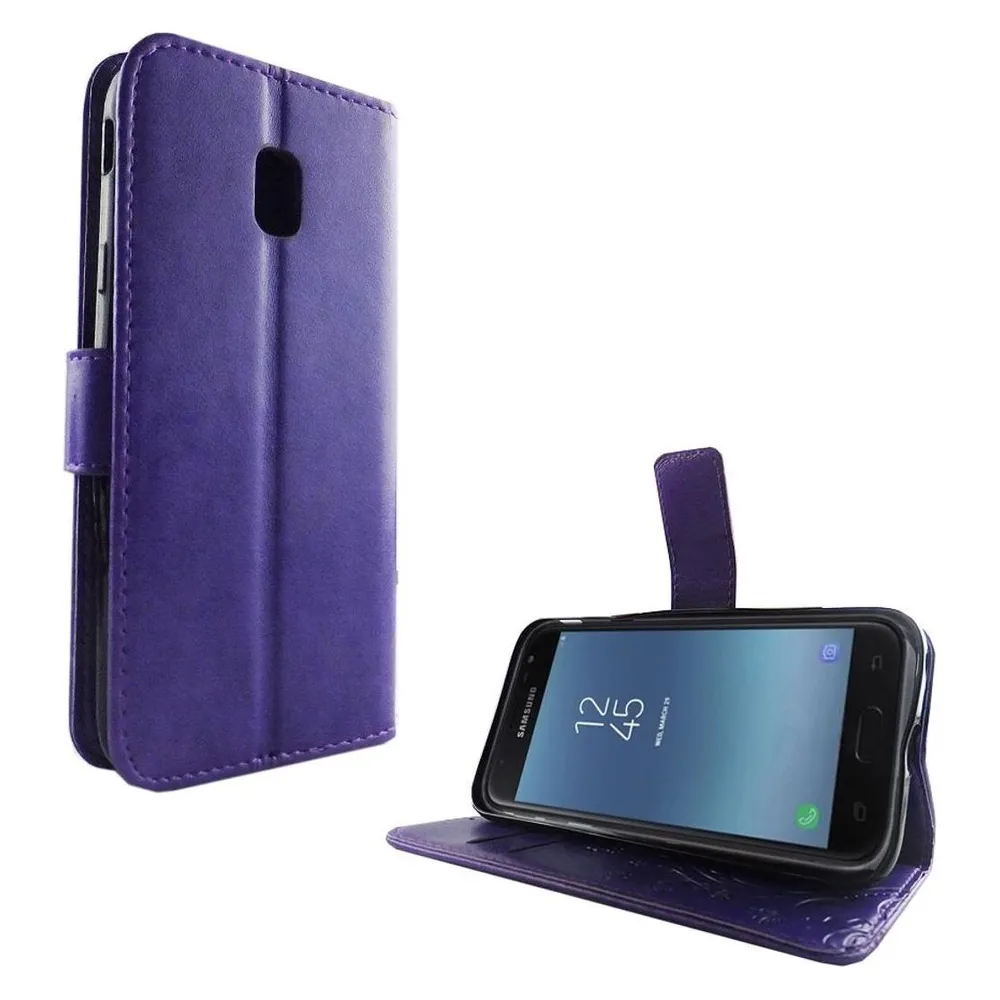 König Design Hülle Handy Schutz für Samsung Galaxy J3 (2017) Case Cover Tasche Wallet Etui (Samsung Galaxy J3 (2017))