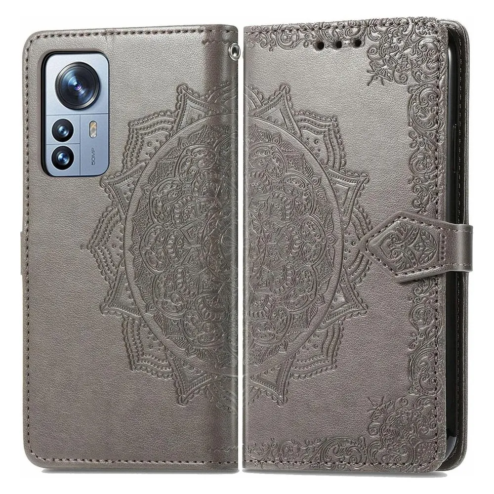 König Design Hülle Handy Schutz für Xiaomi Mi 12 Pro Case Flip Cover Tasche Etuis Bumper Neu (Xiaomi 12 Pro)