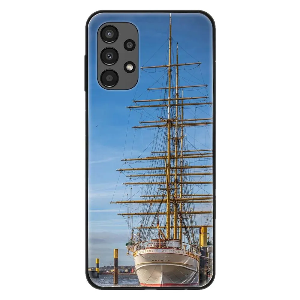 König Design Hülle Handy Schutz für Samsung Galaxy A13 4G Case Cover Tasche Bumper Etuis TPU (Samsung Galaxy A13 4G)