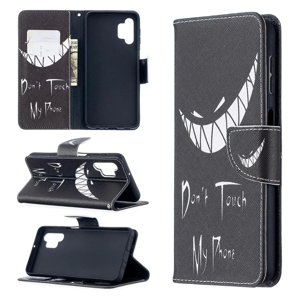 König Design Hülle Handy Schutz für Samsung Galaxy A32 5G Case Cover Tasche Etuis Schwarz Neu (Samsung Galaxy A32 5G)