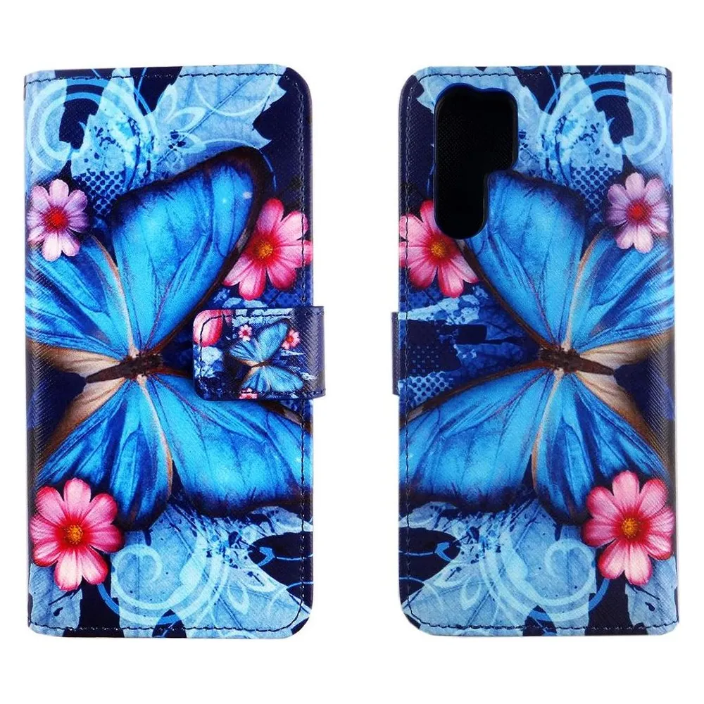 König Design Hülle Handy Schutz für Huawei P30 Pro Case Cover Tasche Wallet Etui Handyhülle (Huawei P30 Pro)
