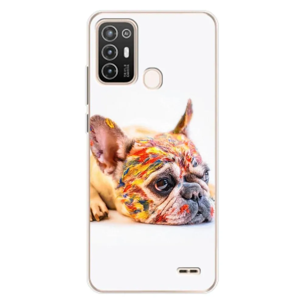 König Design Hülle Handy Schutz für ZTE Blade A52 Case Cover Tasche Bumper Etuis Backcover (ZTE Blade A52)