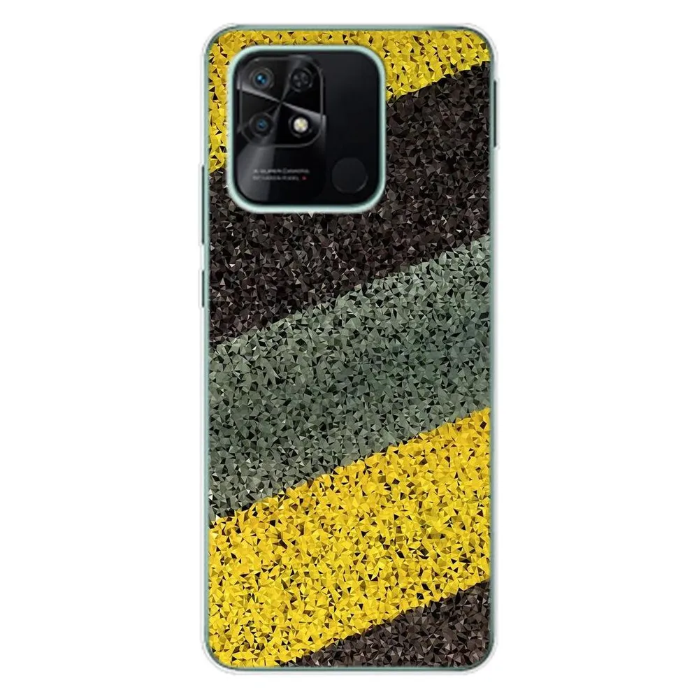 König Design Hülle Handy Schutz für Xiaomi Redmi 10C Case Cover Tasche Bumper Etuis TPU Neu (Xiaomi Redmi 10C)
