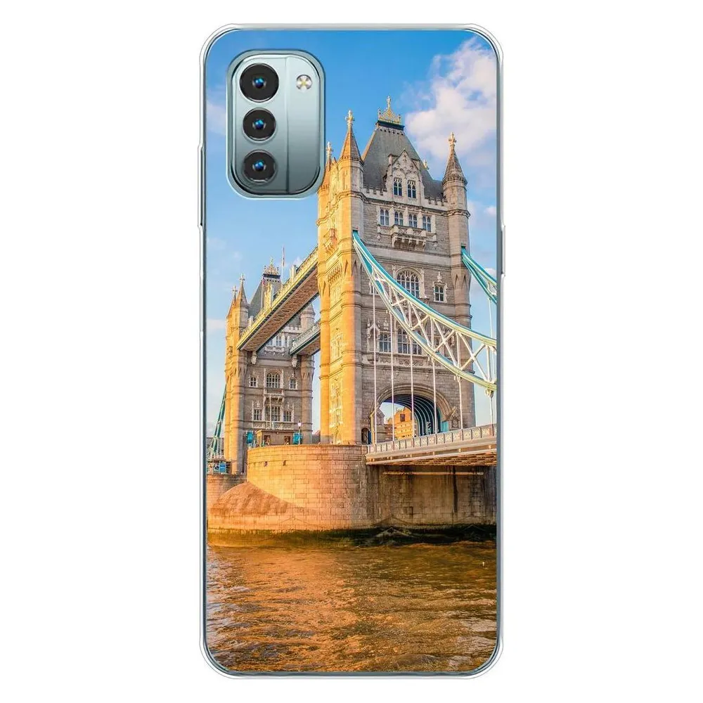 König Design Hülle Handy Schutz für Nokia G11 Case Cover Tasche Bumper Etuis Backcover TPU (Nokia G11)