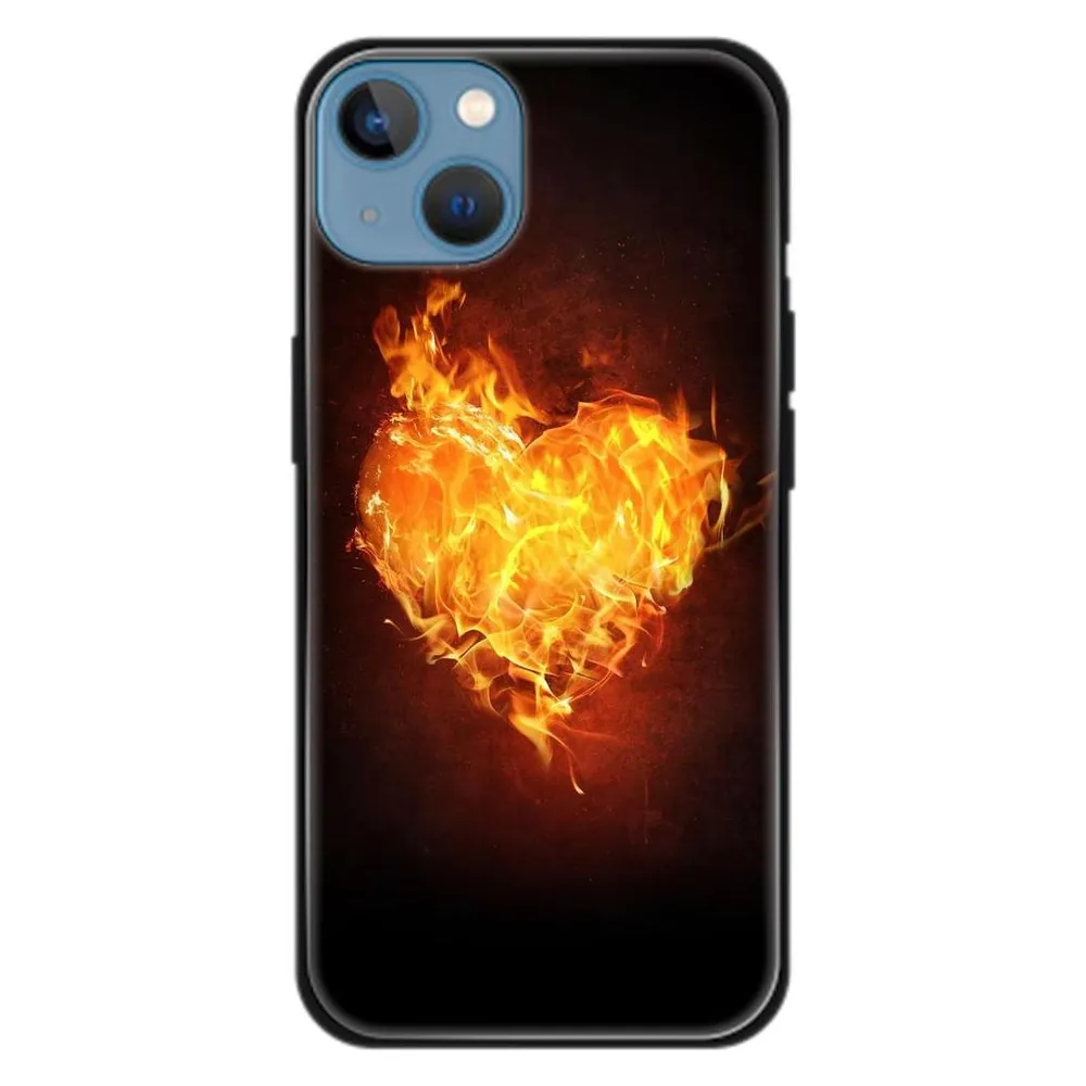 König Design Hülle Handy Schutz für Apple iPhone 13 Case Cover Tasche Bumper Etuis TPU Neu (Apple iPhone 13)