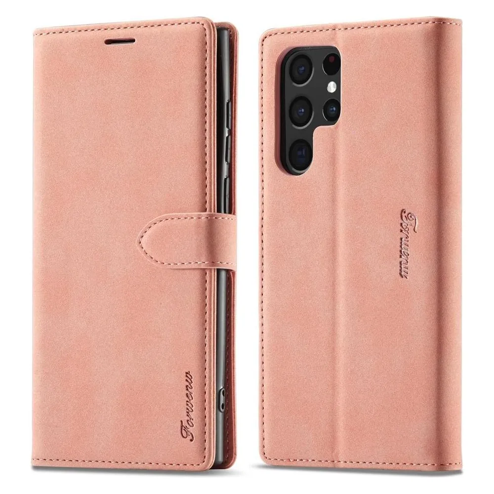 König Design Hülle Handy Schutz für Apple iPhone 14 Pro Plus Max Case Cover Tasche Wallet (Samsung Galaxy S23 Ultra)