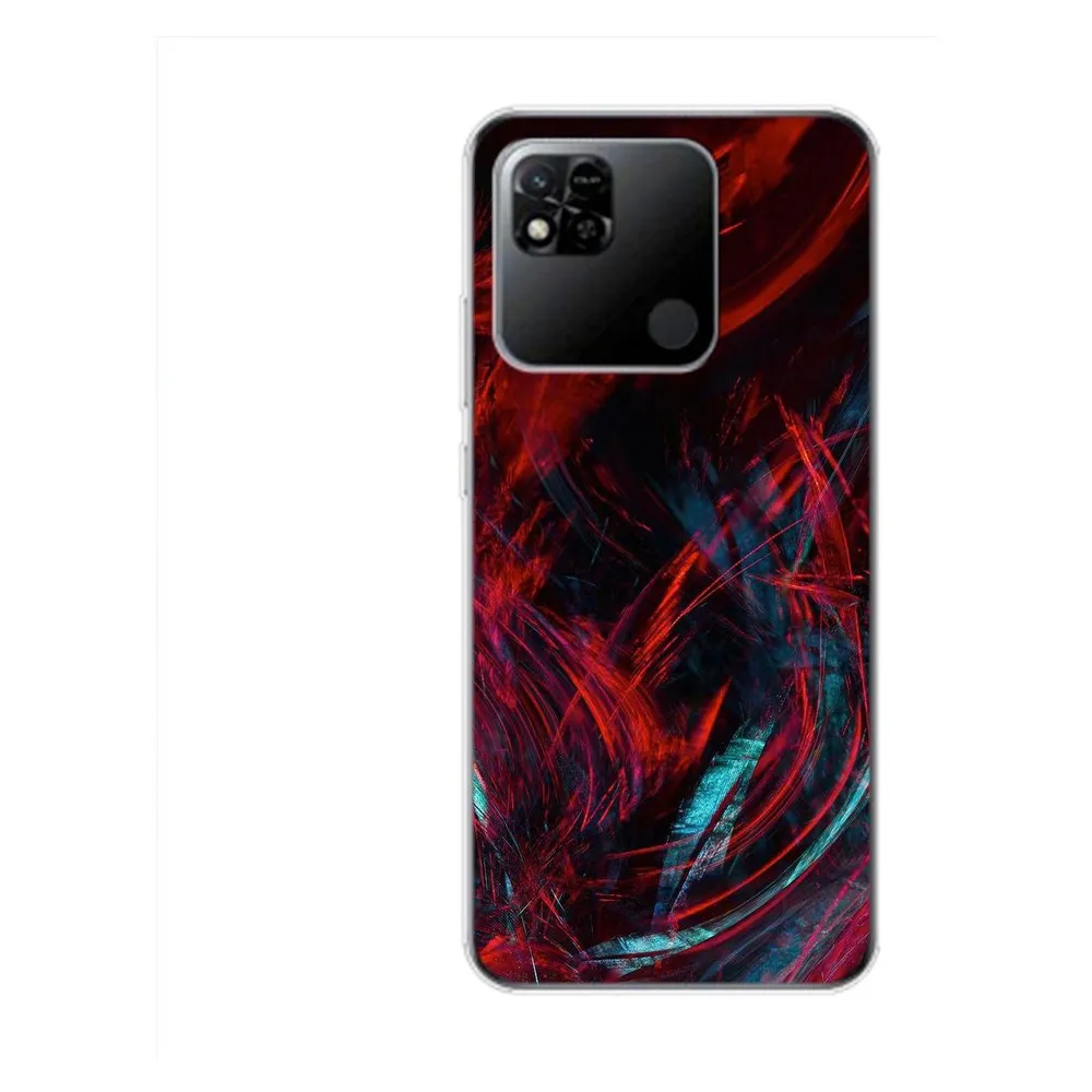 König Design Hülle Handy Schutz für Xiaomi Redmi 10A Case Cover Tasche Bumper Etuis TPU Neu (Xiaomi Redmi 10A)